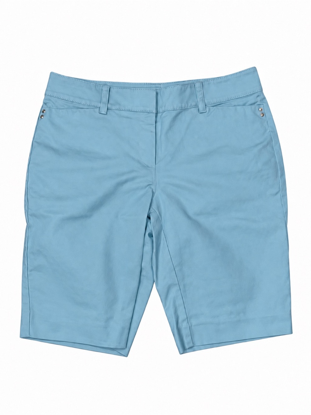 White House Black Market Turquoise Bermuda Shorts Tailored Size 4